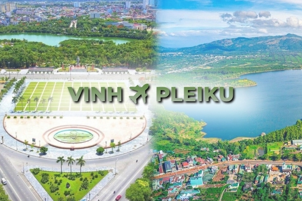 Kết nối h&agrave;nh tr&igrave;nh từ Vinh đến Pleiku dễ d&agrave;ng c&ugrave;ng tấm v&eacute; m&aacute;y bay Vietjet Vinh đi Pleiku
