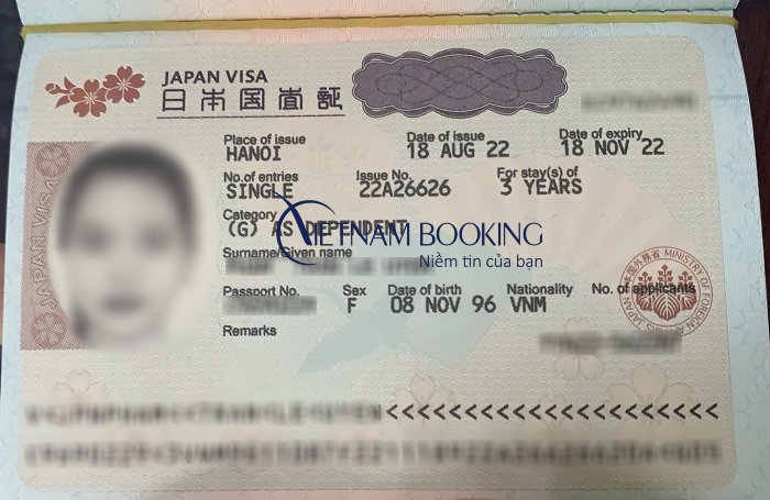 xin visa thăm th&acirc;n nhật bản