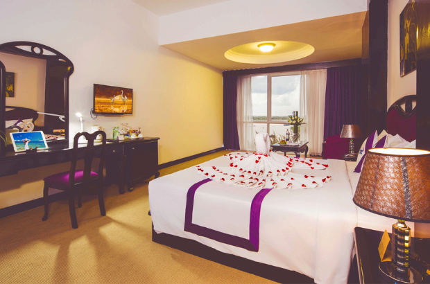 Phòng ngủ tại TTC Hotel Cần Thơ - Resort Cần Thơ