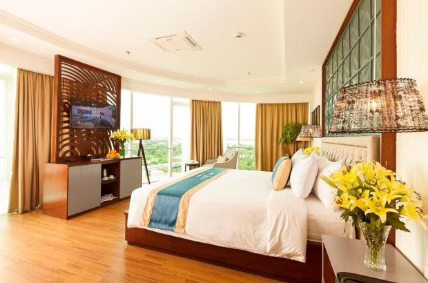 Phòng ngủ tại Ninh Kiều Riverside Hotel - Resort Cần Thơ