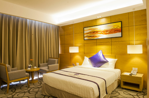 Phòng ngủ tại Iris Hotel Cần Thơ - Resort Cần Thơ