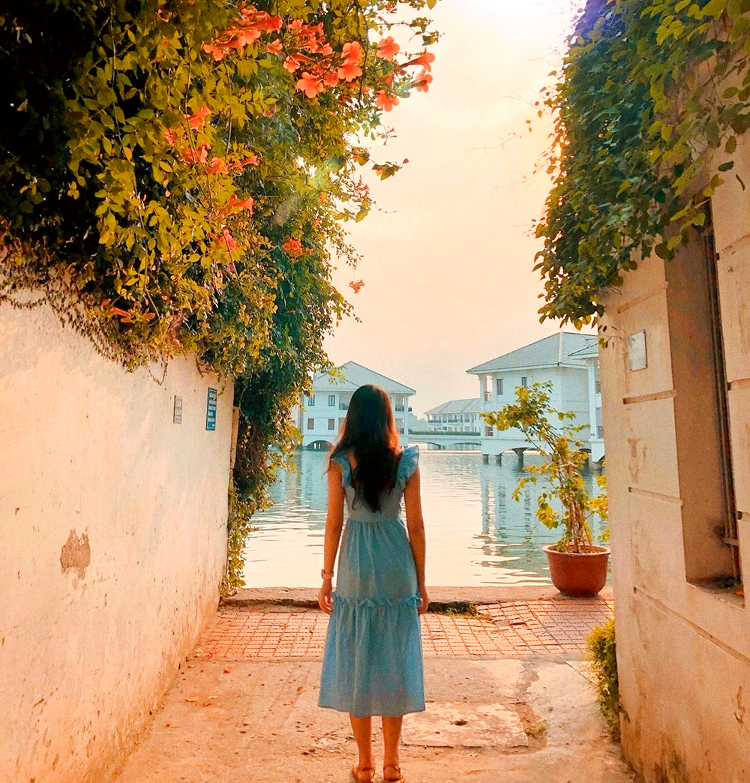 hoàng hôn hồ Tây Hà Nội