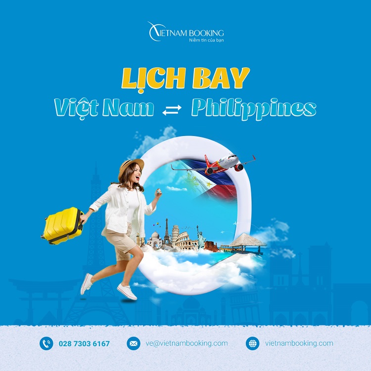 vé máy bay từ Philippines về Việt Nam