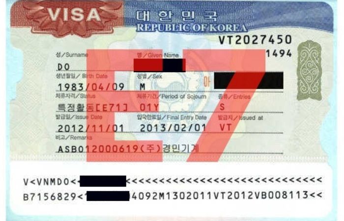 Visa E-7 H&agrave;n Quốc l&agrave; g&igrave;?