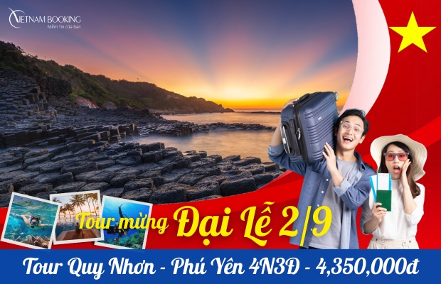 Tour Quy Nhơn – Phú Yên 4 Ngày 3 Đêm: Điểm Đến Lý Tưởng Cho Kỳ Nghỉ Hấp Dẫn