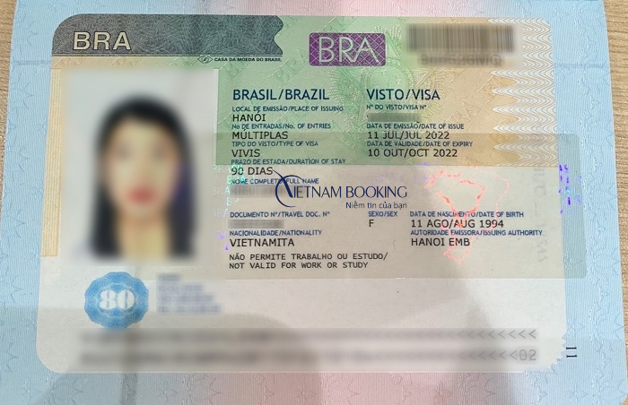 Kinh nghiệm xin visa đi Brazil