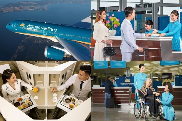 Trải nghiệm dịch vụ 4 sao đẳng cấp 60 ph&uacute;t c&ugrave;ng v&eacute; m&aacute;y bay Vietnam Airlines H&agrave; Nội Điện Bi&ecirc;n