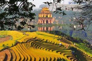 Ghé thăm xứ Hoa Ban cùng vé máy bay Vietnam Airlines Hà Nội Điện Biên tại Vietnam Booking