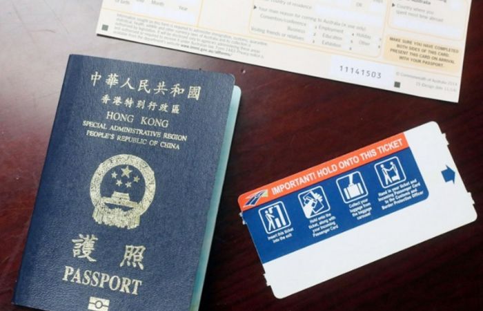 Thủ tục xin visa Hong Kong 