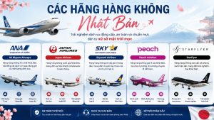 Hướng dẫn chọn các hãng hàng không Nhật Bản tốt nhất 