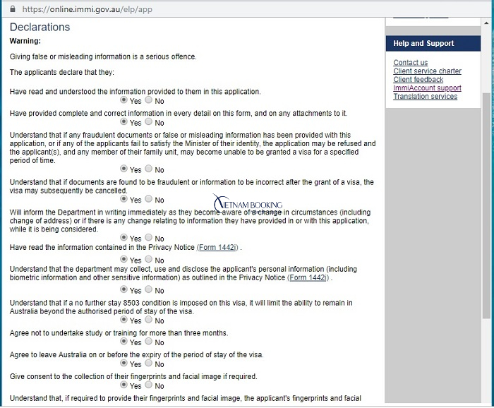 hướng dẫn xin visa &uacute;c 