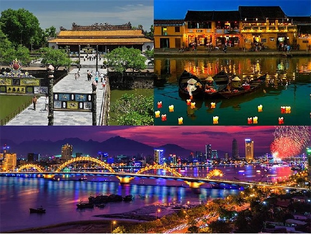 Tour Đà Nẵng Hội An Huế  3 ngày 2 đêm - 3 địa điểm miền Trung