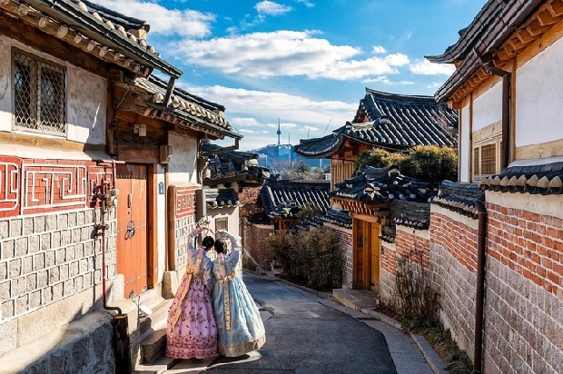 Tour du lịch Hàn Quốc Tết 2023 - Làng Hanok Namsangol
