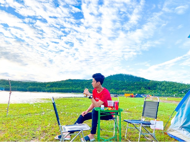 Tour du lịch hồ Dầu Tiếng - Chuẩn bị đồ đạc cắm trại