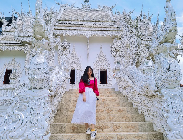 Tour du lịch Thái Lan từ Hà Nội - Chùa Trắng Chiang Mai