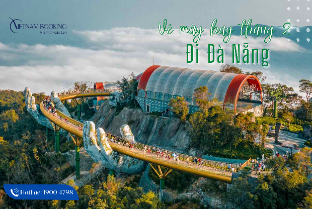 vé máy bay đi Đà Nẵng tháng 2