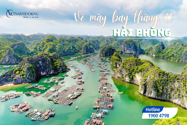 vé máy bay đi Hải Phòng tháng 11