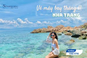 Vé máy bay đi Nha Trang tháng 11, chỉ từ 49.000Đ