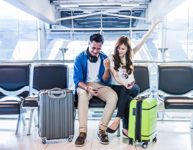 đi m&aacute;y bay ng&agrave;y Tết