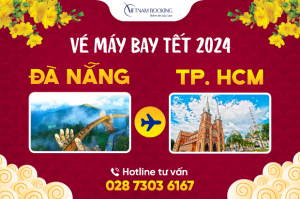 Vé máy bay Tết 2024 Đà Nẵng đi Sài Gòn ưu đãi từ 90.000Đ