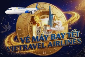 Trọn vẹn niềm vui ăn Tết cùng vé máy bay Tết Vietravel Airlines giá rẻ