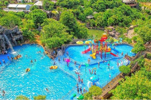 Đà Nẵng thiên đường du lịch - Suối khoáng nóng Thần Tài