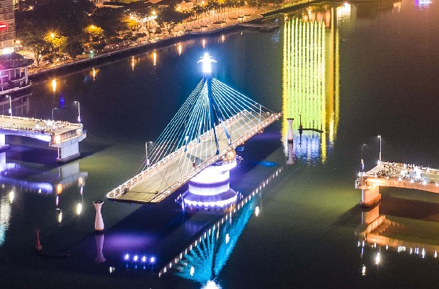 Đà Nẵng thiên đường du lịch - Cầu xoay sông Hàn Đà Nẵng