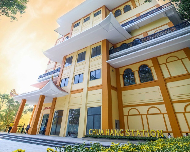 Ga cáp treo núi Bà Đen - Ga Chùa Hang