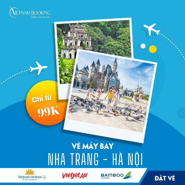 vé máy bay từ Nha Trang đi Hà Nội