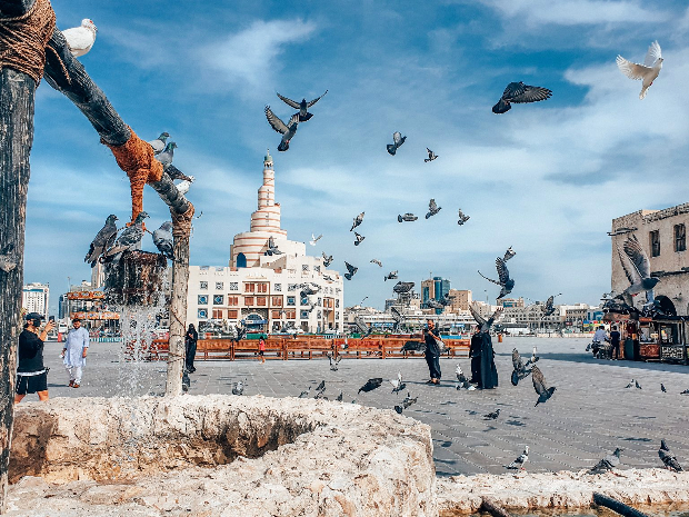 v&eacute; m&aacute;y bay đi Qatar