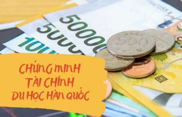 thủ tục chứng minh t&agrave;i ch&iacute;nh du học h&agrave;n quốc