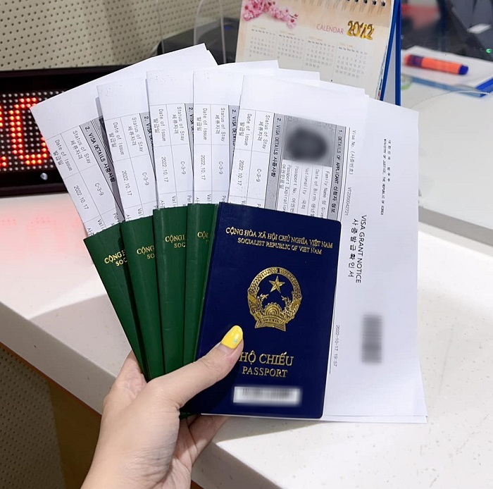 Thủ tục xin visa Hàn Quốc 