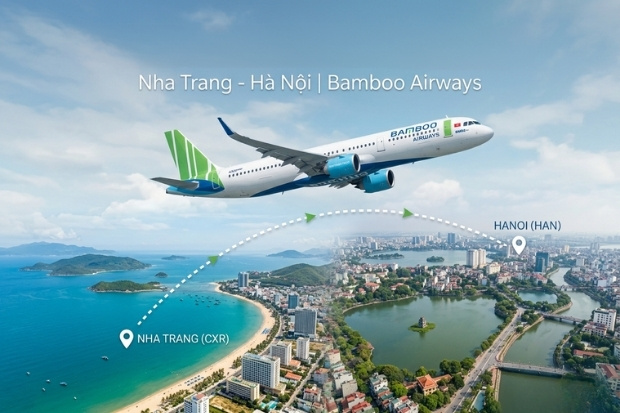 Tận hưởng trọn vẹn chuyến vi vu c&ugrave;ng v&eacute; m&aacute;y bay Bamboo Airways Nha Trang đi H&agrave; Nội