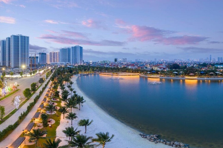 Biển nhân tạo ở Hà Nội