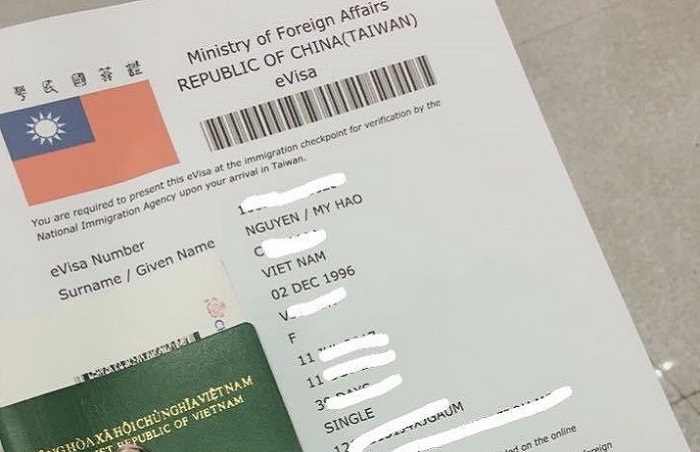 Visa điện tử Đài Loan từ A – Z