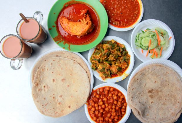 Ăn uống ở Singpore - Azmi Chapatis