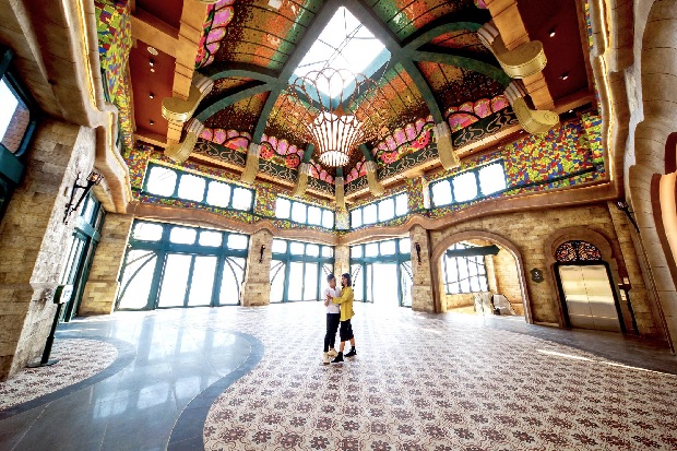 Cảnh núi Bà Đen - Nhà ga Vân Sơn