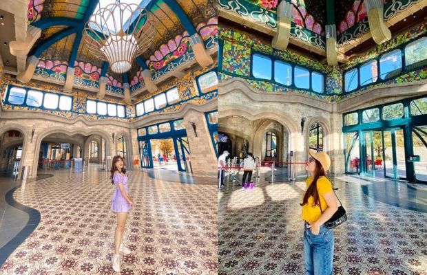 Cáp treo lên đỉnh núi Bà Đen - nhà ga Bà Đen