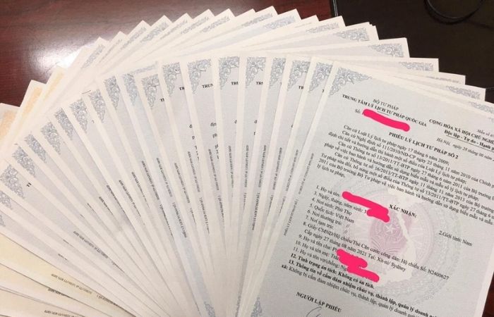 Lý lịch tư pháp là gì