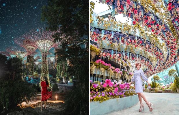 Singapore địa điểm du lịch - Gardens by the bay