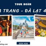 Tour khách đoàn Nha Trang Đà Lạt 4 ngày 3 đêm: Biển Bãi Dài – Tháp Bà Ponagar – Cổng Trời Đà Lạt View