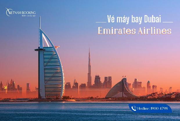 Vé máy bay Emirates Airlines đi Dubai
