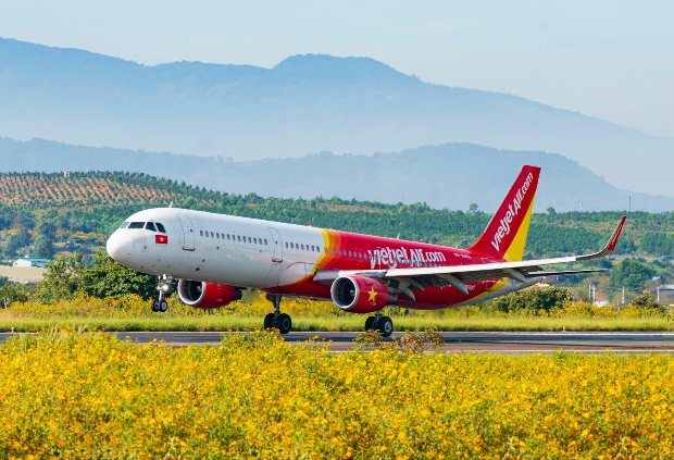 Vietjet Air - Hãng hàng không quen thuộc dành cho hành khách trên những hành trình nội địa, quốc tế vé máy bay Vietjet Air