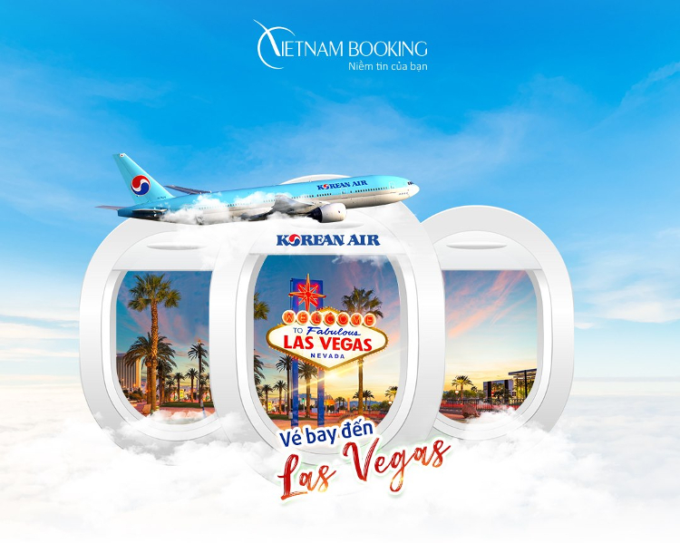 vé máy bay đi Las Vegas