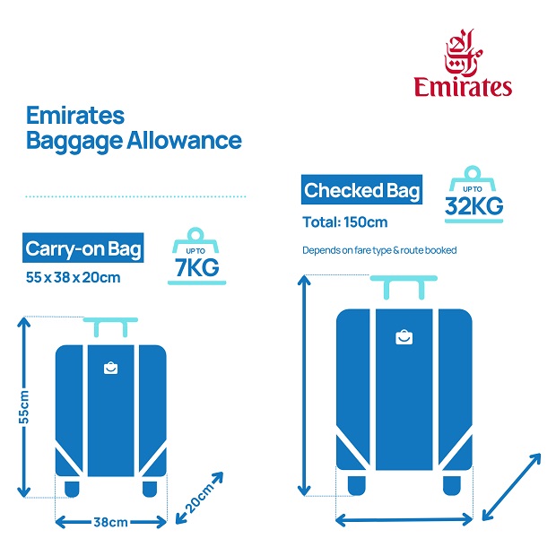 hành lý Emirates Airlines
