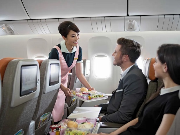 hạng vé phổ thông cao cấp EVA Air