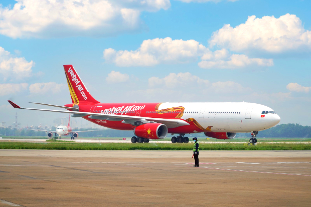 vé máy bay Hàn Quốc Vietjet Air
