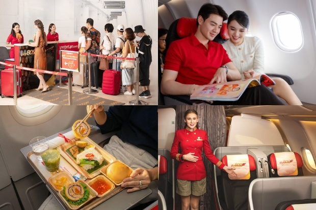 Tận hưởng h&agrave;nh tr&igrave;nh bay gi&aacute; rẻ v&agrave; linh hoạt dịch vụ c&ugrave;ng Vietjet Air