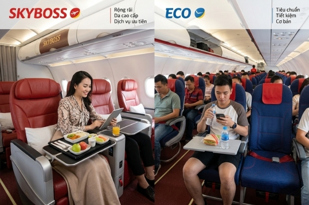 Dẫn đầu thượng lưu hay tiết kiệm th&ocirc;ng minh? Vietjet lu&ocirc;n c&oacute; đủ cho bạn!