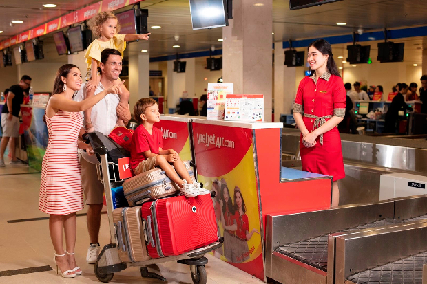 check in Vietjet Air